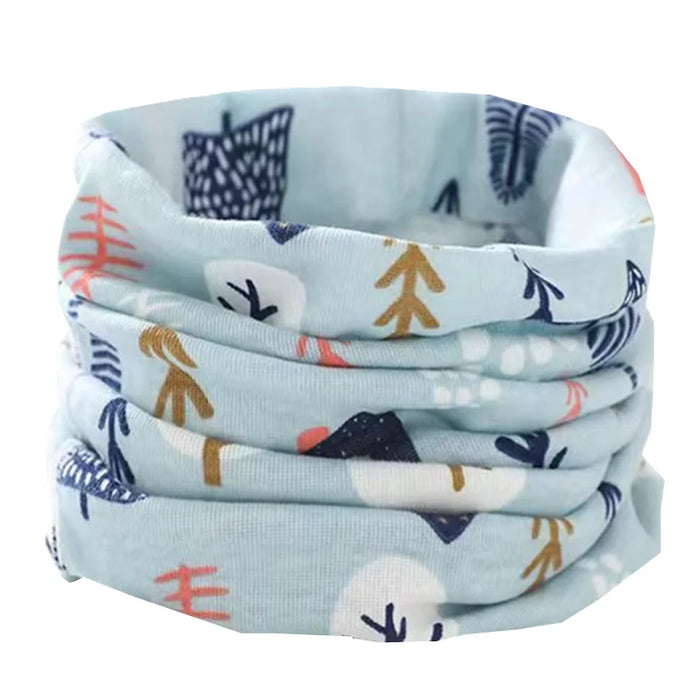 2024 Nuova Primavera Autunno Bambini Sciarpa Moda Bambini Bambino Sciarpa di cotone Ragazzi Ragazze O Ring Sciarpa Bambini Collare Bambino Sciarpa al collo