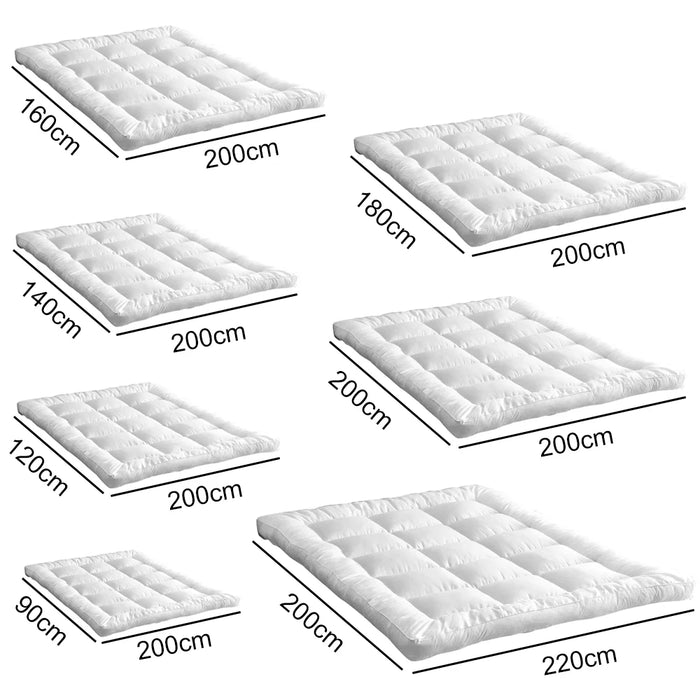 Materasso addensato, cuscino morbido in fibra 3D, materasso per camera da letto domestica, materasso antiscivolo con fascia, dimensioni multiple opzionali