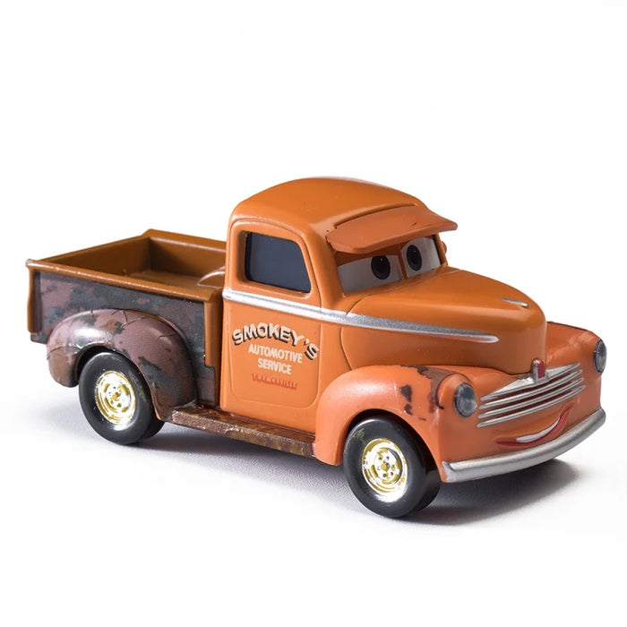 Auto Disney Pixar Auto Saetta McQueen Mater Jackson Storm Il Re Mater 1:55 In Lega di Metallo Auto Giocattolo Modello Giocattoli Per Bambini Regali