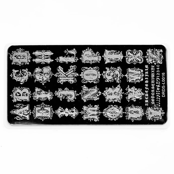 1Pc Nail Art Stamp Plate linea geometrica stampa fai da te piastra immagine 6*12CM piastra per timbratura unghie Stencil in lamiera di acciaio inossidabile JR-030