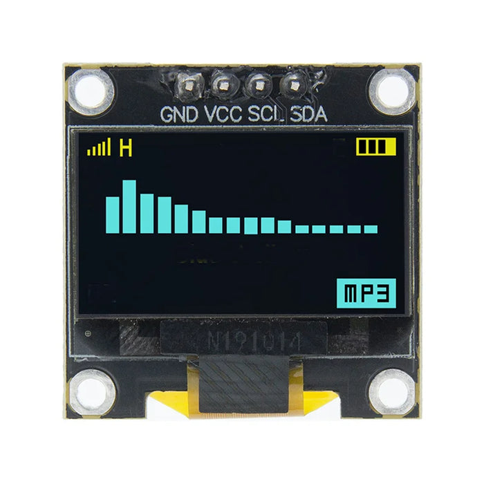 Originale 0.96 "OLED SPI/IIC I2C bianco/blu/giallo blu modulo OLED da 0.96 pollici 128X64 OLED LCD Modulo Display A LED Per ARDUINO
