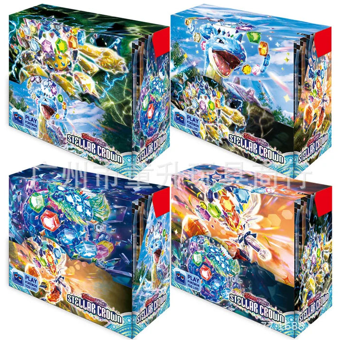360 pezzi Pokemon Card Evoluzioni prismatiche Flames di ossidiana PALDEAN FATES Surging Sparks Scheda di traduzione di battaglia booster inglese