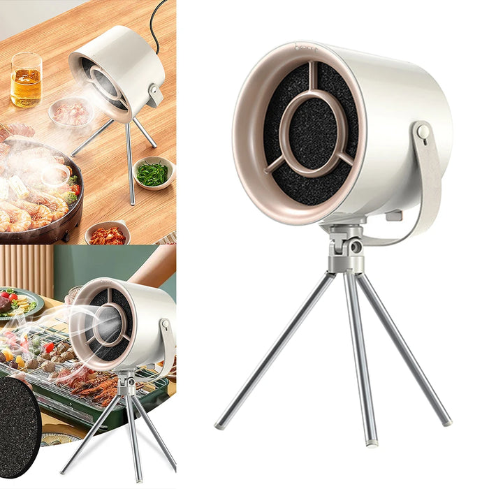 Nuova ricarica USB cappe da tavolo aspiratore portatile cappa da cucina estrattore Barbecue cappa aspirante grande
