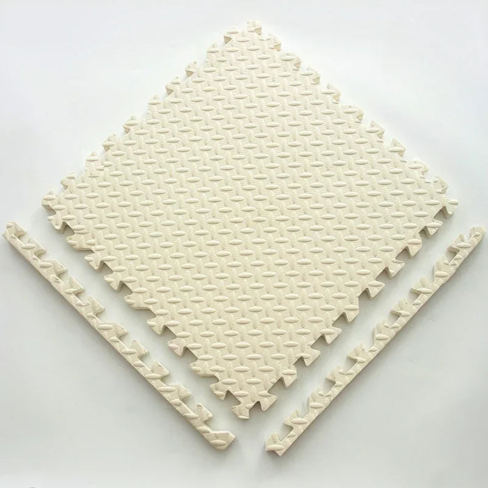 12 pz Attività Del Bambino Tappeto Schiuma Impiombato Tappetino Da Gioco Educativo per 0-6 m Neonati Insonorizzati Camera Dei Bambini Piastrelle 30x30x1 CM