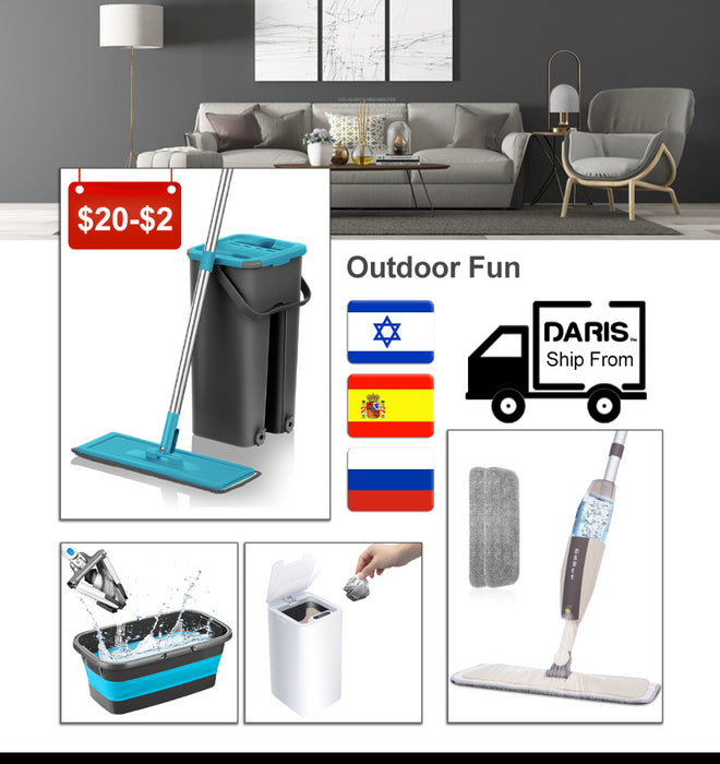 SDARISB strumento estensibile per la pulizia delle finestre 2 IN 1 spazzola per la pulizia delle finestre raschietto IN Silicone strumenti tergicristallo 180 detergente per la pulizia girevole