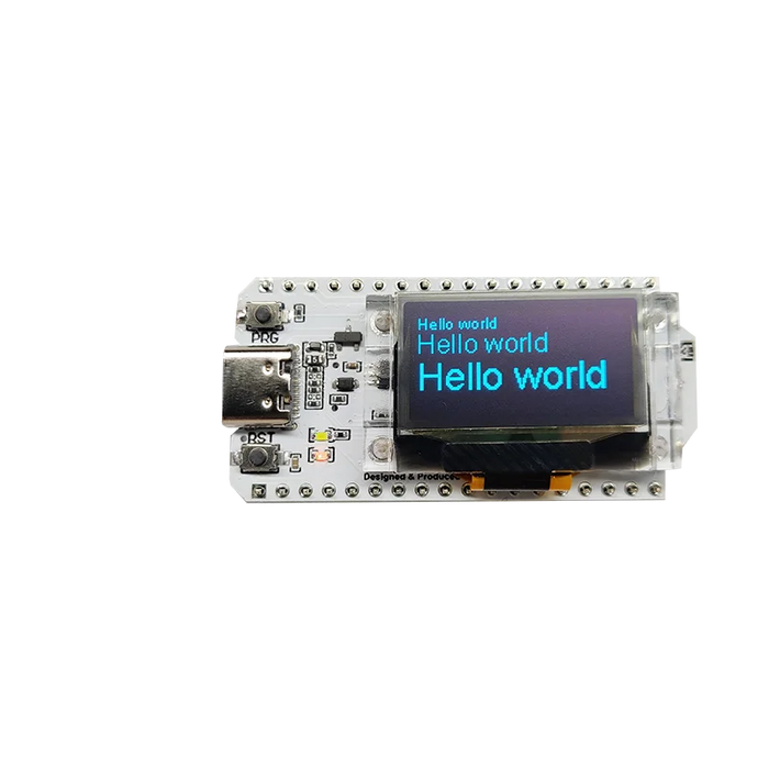 WIFI ESP32 WiFi Kit 32 (V3) scheda di sviluppo versione Display OLED blu da 0.96 pollici Internet of Things per Arduino con dissipatore di calore