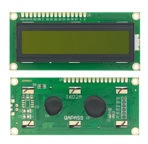 Modulo display LCD1602 I2C Schermo blu verde 5V PCF8574 Adattatore IIC Llate per Arduino