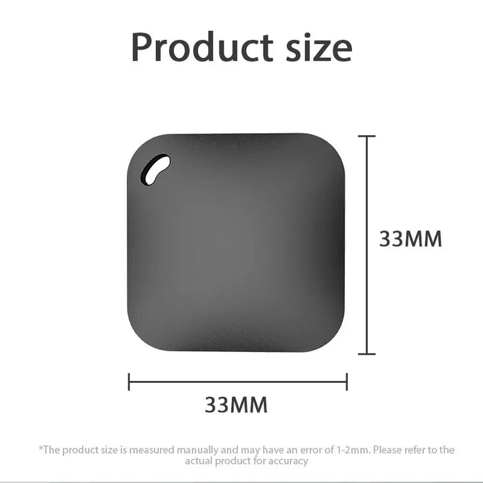 Il localizzatore GPS Bluetooth intelligente funziona con Apple Trova la mia APP ITag Dispositivo di promemoria anti-smarrimento Localizzatore nominale MFI Chiave per auto Pet Kids Finder