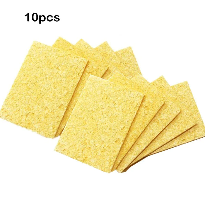 Soldering Iron Sponge Thickened Welding Iron Cleaning Sponge Sheet High Temperature Compression Thickened Wood Pulp Sponge