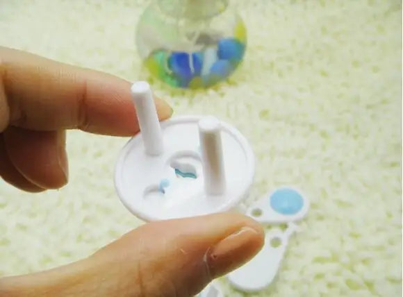 Protezione 6 pezzi Russo UE Europeo Euro sicurezza Presa elettrica per bambini Presa di corrente Copertura per blocco sicuro bifase Sicurezza per bambini