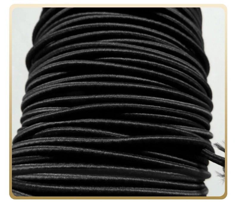 Forte corda elastica Corda elastica per shock Bungee Corda elastica per creazione di gioielli fai-da-te Tende per progetti all'aperto Bagagli per barche da kayak