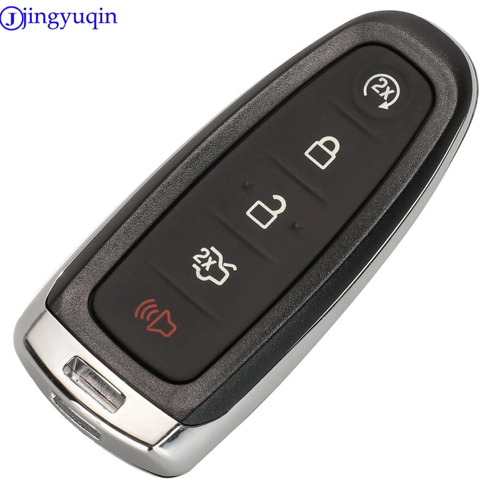 Jingyuqin 5 Tasti Auto Chiave A Distanza Della Copertura Della Cassa Fob Per Ford Explorer Bordo Fuga Flex Taurus 2011 2012 2013 2014 2015 Smart Car