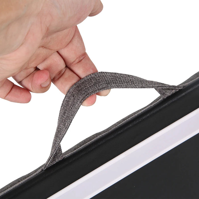 Scrivania multifunzionale per Laptop mumuc con cuscino e riempita con particelle di schiuma, tavolo piccolo cuscino, tappetino per Mouse rigido grande