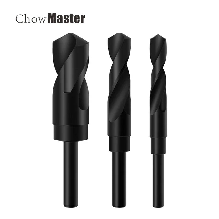 Punta da trapano elicoidale con codolo ridotto 1/2 '' con rivestimento in nitruro per metallo, pistola per foratura, punta da trapano HSS 12/13/14/15/16/17/18/19/20/21/22