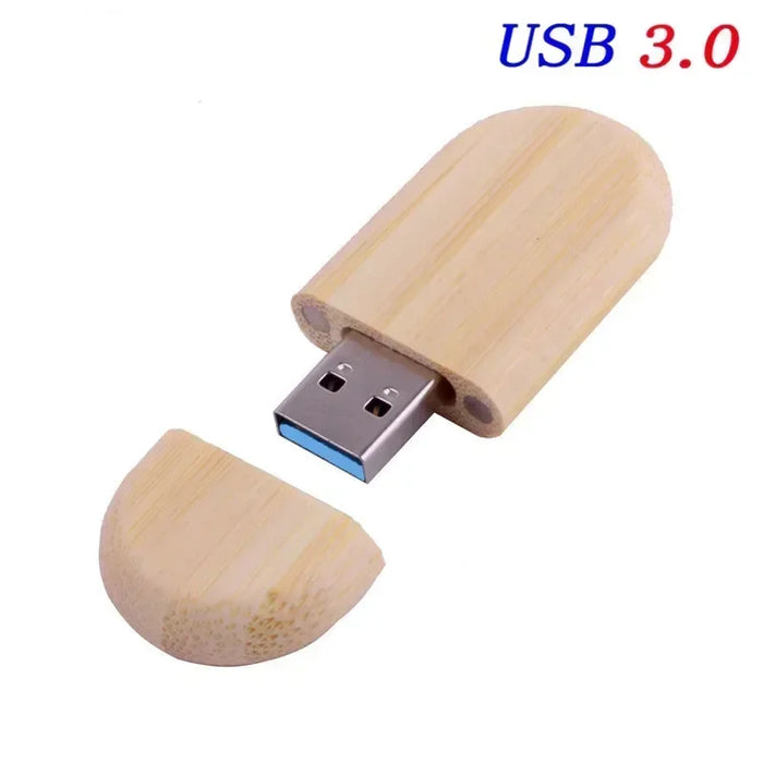 JASTER USB 3.0 LOGO ad alta velocità Scatola di legno Logo personale Pendrive cliente 8 GB 16 GB 32 GB 64 GB Chiavetta USB Pen Drive U Disco