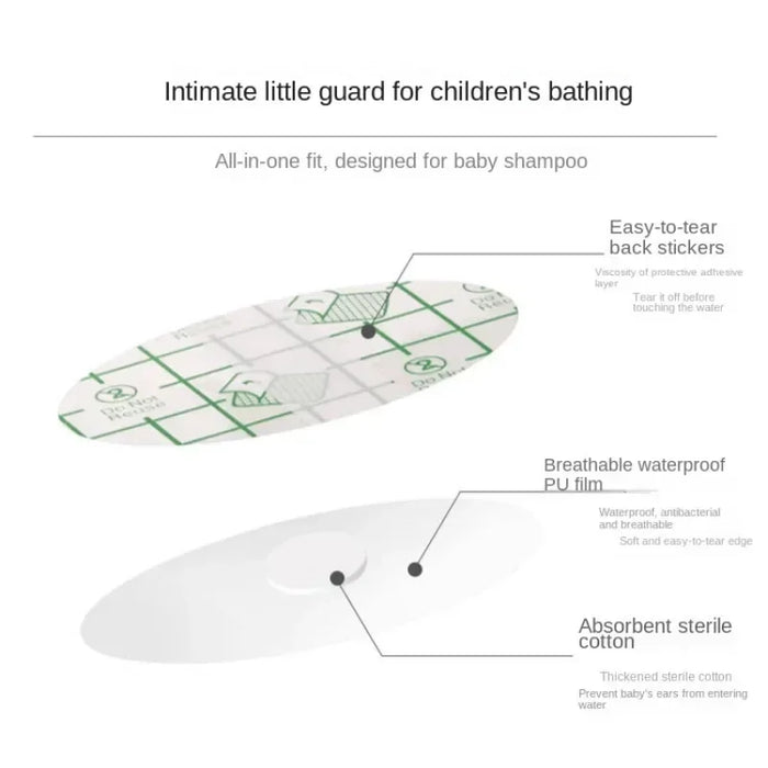 Shampoo Protezione per le orecchie Adesivi Bagno Nuoto Paraorecchie Acqua Prevenzione dei bambini Cura del bambino Cuffie da doccia