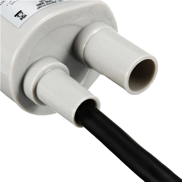 La migliore vendita 12V 24V 600L/H pompa dell'acqua sommergibile Dc ad alta pressione pompa dell'acqua micromotore a tre fili con adattatore