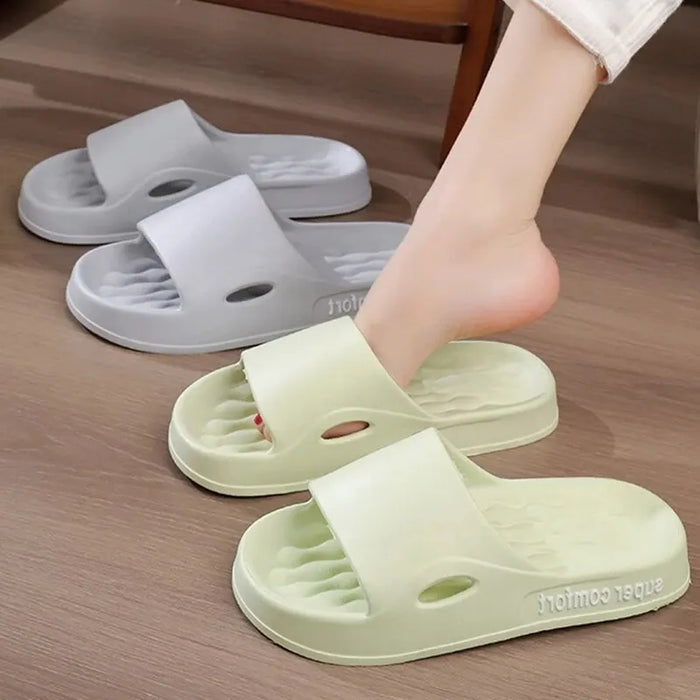 Pantofole con plateau spesse per le donne casa morbida suola cuscino diapositive sandali donna estate spiaggia infradito antiscivolo pantofola da bagno