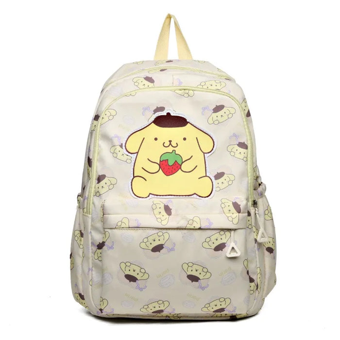 Anime Sanrio peluche Cinnamoroll zaino bambini ragazza ragazzo nero blu zainetto Kawaii studente borsa da scuola Computer grande regalo