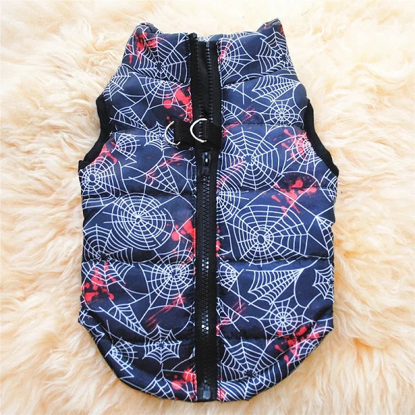 Vestiti caldi invernali per cani per cani di piccola taglia Abbigliamento per animali domestici Vestito per cuccioli Giacca per cani antivento Chihuahua Cappotto per bulldog francese Gilet Yorkies