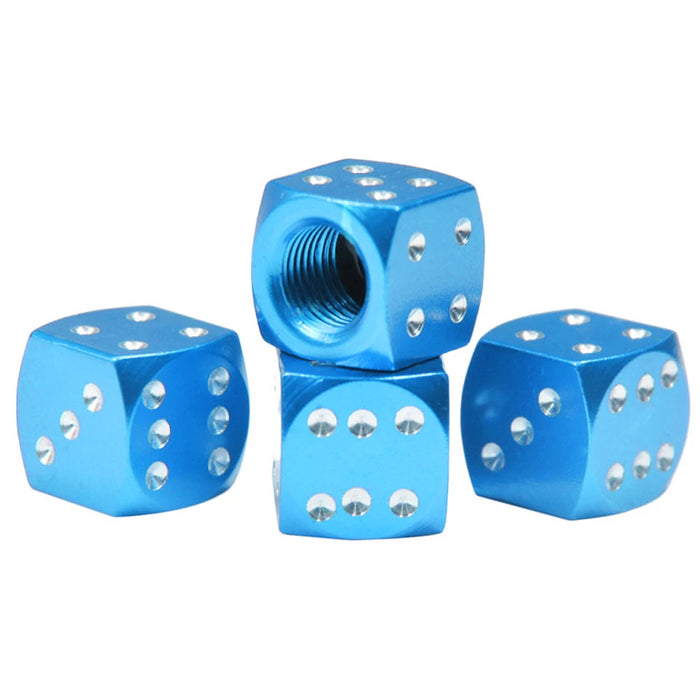 4 Pz/lotto In Lega di Alluminio Auto-styling AUTO Dadi Tappi Valvola di Polvere Auto Moto Auto Elettriche Valvola Della Gomma Tappo di Polvere