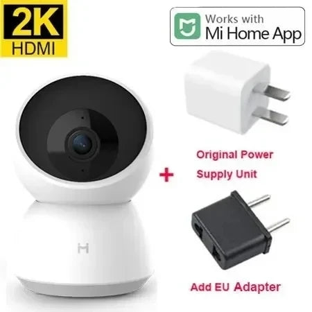 Smart Camera originale 2K 1296P HD 360 Angolo WiFi Visione notturna Webcam Video Telecamera IP Monitor di sicurezza per bambini per Xiaomi Mihome APP
