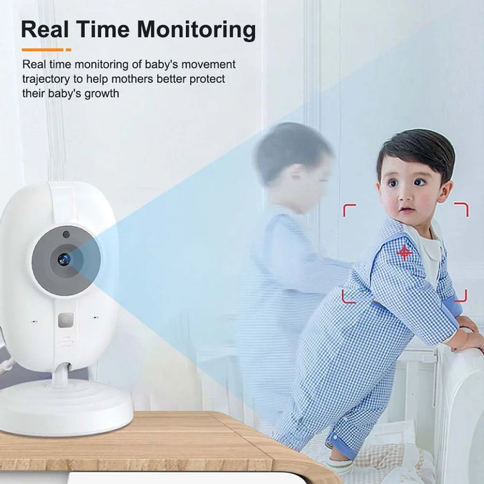 Baby Monitor con fotocamera LCD da 3,5 pollici Babysitter elettronico Audio bidirezionale Visione notturna Video Baby Nanny Radio Meglio di VB603