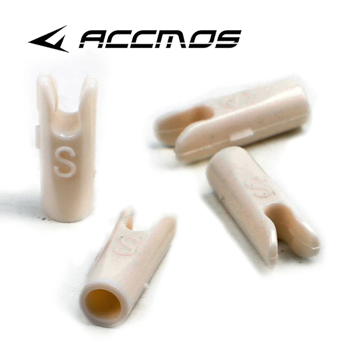 60 pz FAI DA TE In Plastica Freccia Spille Nocks Formato L E Taglia S Per ID4.2mm ID6.2mm 3.2mm Freccia Albero Tiro Con Arco accessorio