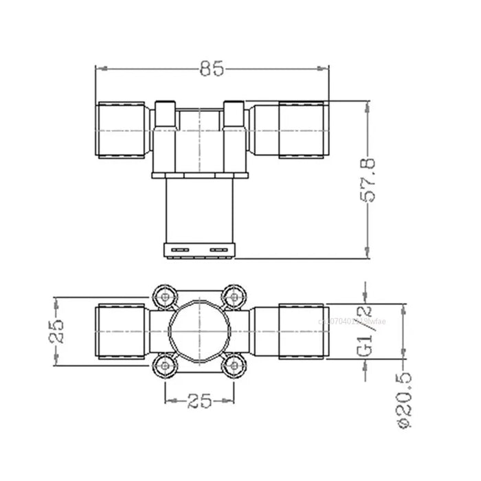 1/2 "3/4" filettatura maschio elettrovalvola AC 220V DC 12V 24V valvola di controllo dell'acqua interruttore normalmente chiuso normalmente aperto