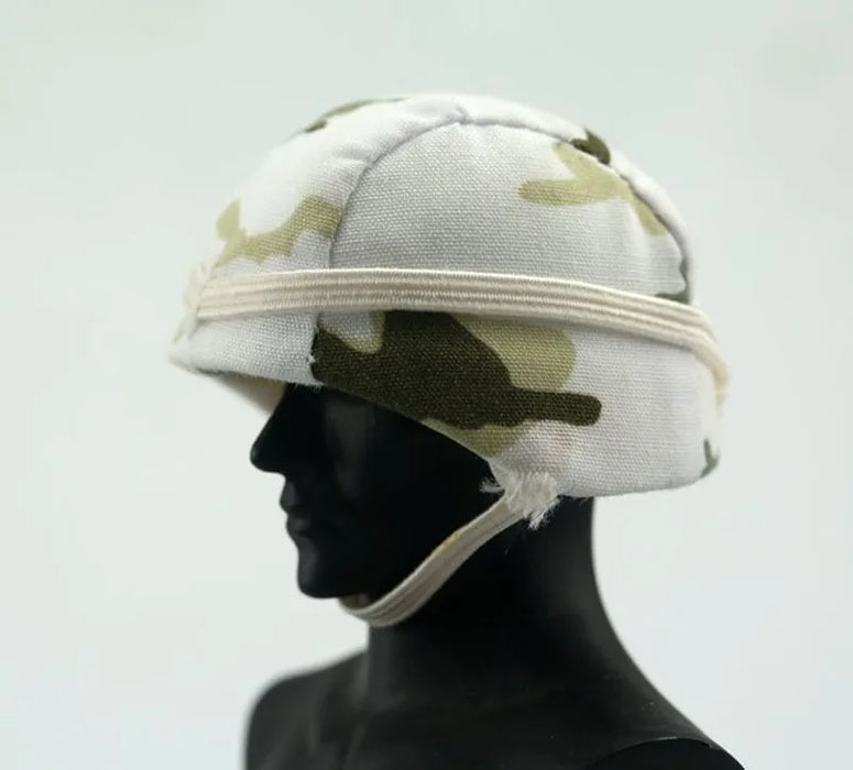 7 colori 1/6 scala maschio Solider casco modello US Army Hat Kuwait Camouflage Cap Net Helmet Cover per 12 pollici Action Figure Body