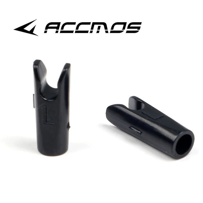 60 pz FAI DA TE In Plastica Freccia Spille Nocks Formato L E Taglia S Per ID4.2mm ID6.2mm 3.2mm Freccia Albero Tiro Con Arco accessorio