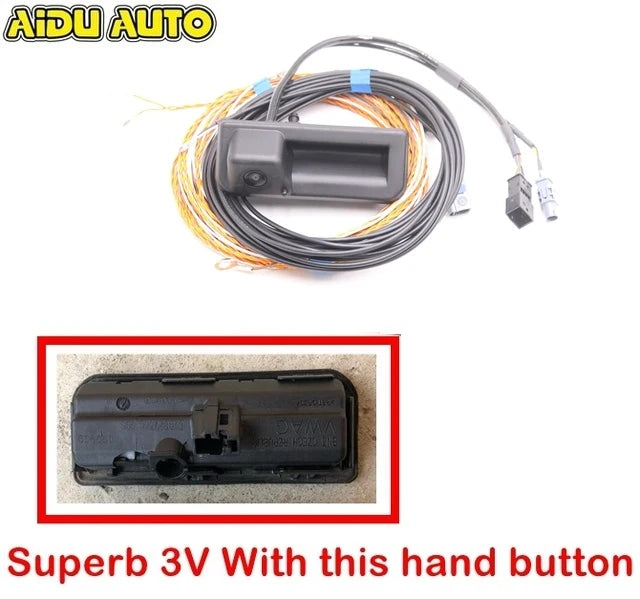 Per Audi A3 8V A4 A5 B9 Q5 Q2 Q3 A1 GB A6 C7 C8 Tiguan Seat Leon Skoda Kodiaq Superb 3V T-Cross guida della fotocamera posteriore HighLine