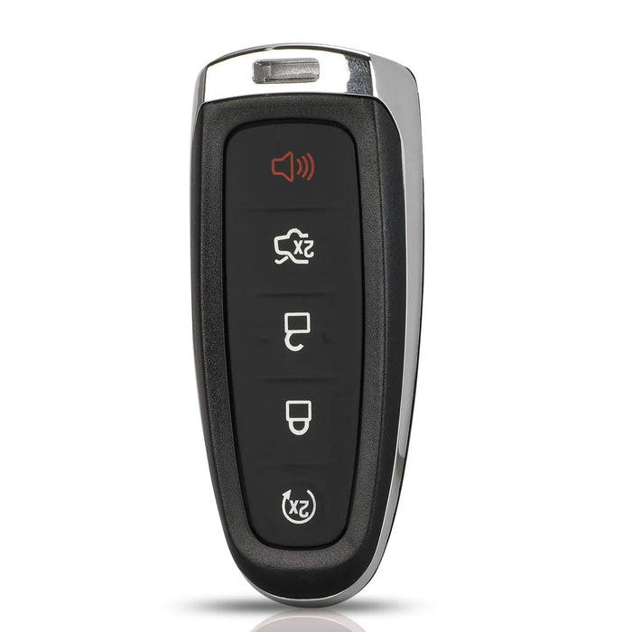 Jingyuqin 5 Tasti Auto Chiave A Distanza Della Copertura Della Cassa Fob Per Ford Explorer Bordo Fuga Flex Taurus 2011 2012 2013 2014 2015 Smart Car