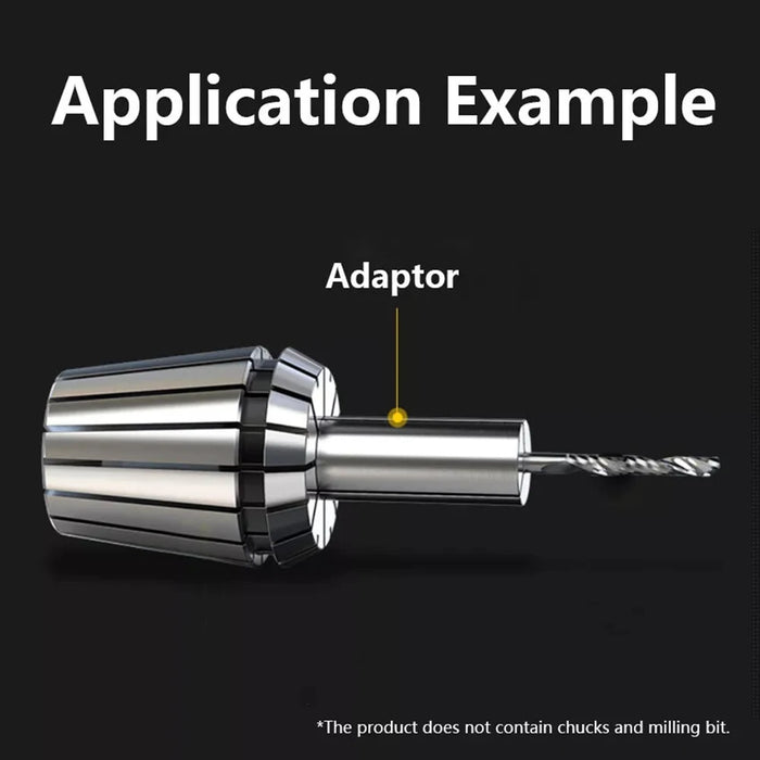 1/2 "1/4" 1/8 "Pinza Adattatore Gambo Riduttore Bit Mandrino CNC Router 4/6/8/10mm Per Mandrini Macchina Per Incidere