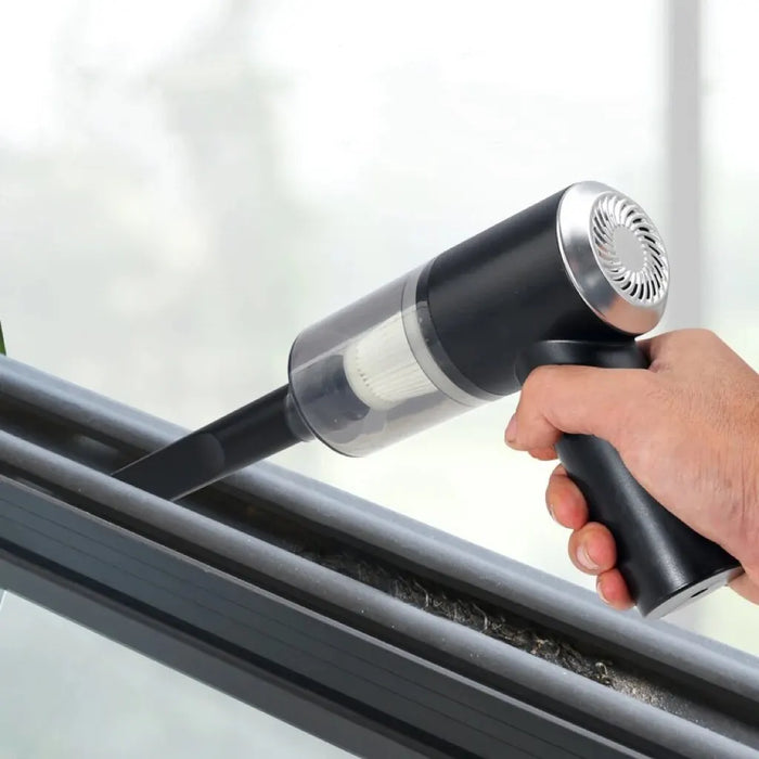 Aspirapolvere per auto Mini collettore di polveri portatile asciutto e bagnato elettrodomestici per la pulizia portatile Wireless a doppio uso per auto