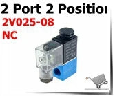 Elettrovalvola elettrica in plastica 12V 24V 220V Normalmente chiusa 1/4 "3/8" Tubo flessibile Conntection rapida RO Acqua Sistema ad osmosi inversa