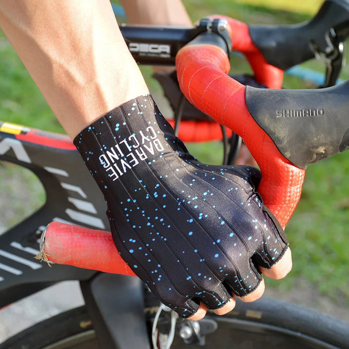 DAREVIE Guanti da ciclismo AERO guanti da ciclismo antiscivolo ad alta velocità leggeri e traspiranti Cool Dry mezze dita guanti da bici MTB Road