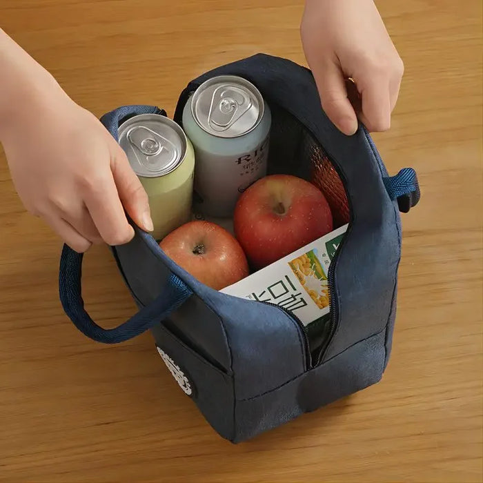 Borsa per il pranzo isolata Borsa Bento isolante Borsa per riso in foglio di alluminio Confezione per pasti Borsa per il pranzo Bento per studenti Borsa isolante