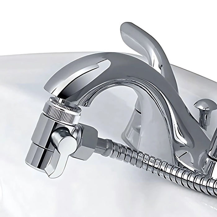 Valvola deviatrice del rubinetto, valvola deviatrice a 3 vie per doccia a mano, Splitter per rubinetto del lavandino per cucina e bagno