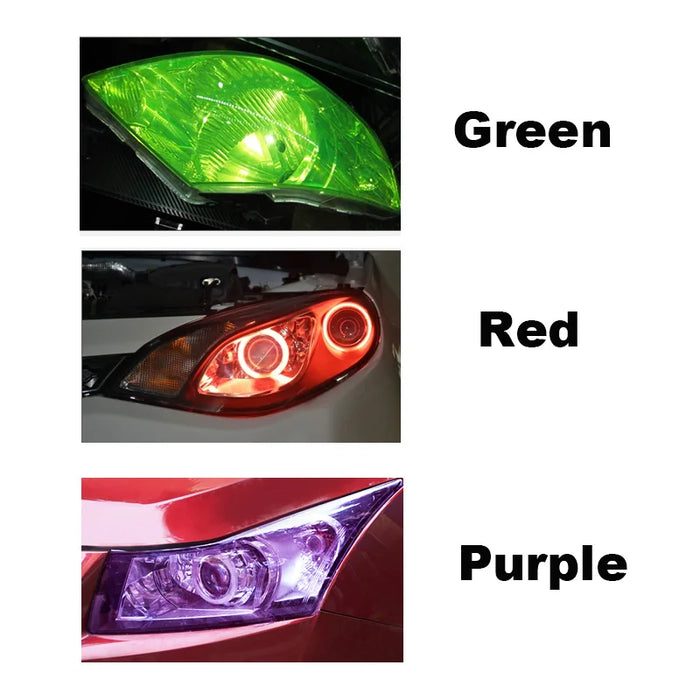 Auto Car Tint Faro Fanale posteriore Fendinebbia Vinile Fumo Pellicola PVC Foglio Adesivo Copertura Car Styling 12 pollici X 40 pollici Adesivo per auto