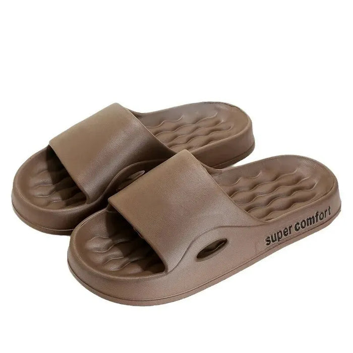 Pantofole con plateau spesse per le donne casa morbida suola cuscino diapositive sandali donna estate spiaggia infradito antiscivolo pantofola da bagno