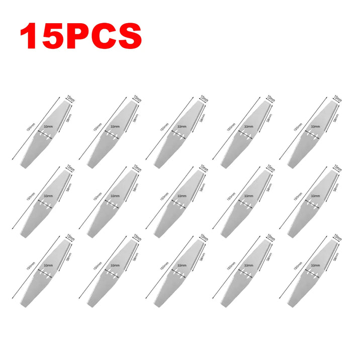 1-50PCS Sostituzione del tosaerba Lama in acciaio Metallo Erba String Trimmer Testa Palmare Rasaerba Raccordi Casa Giardino Utensili elettrici