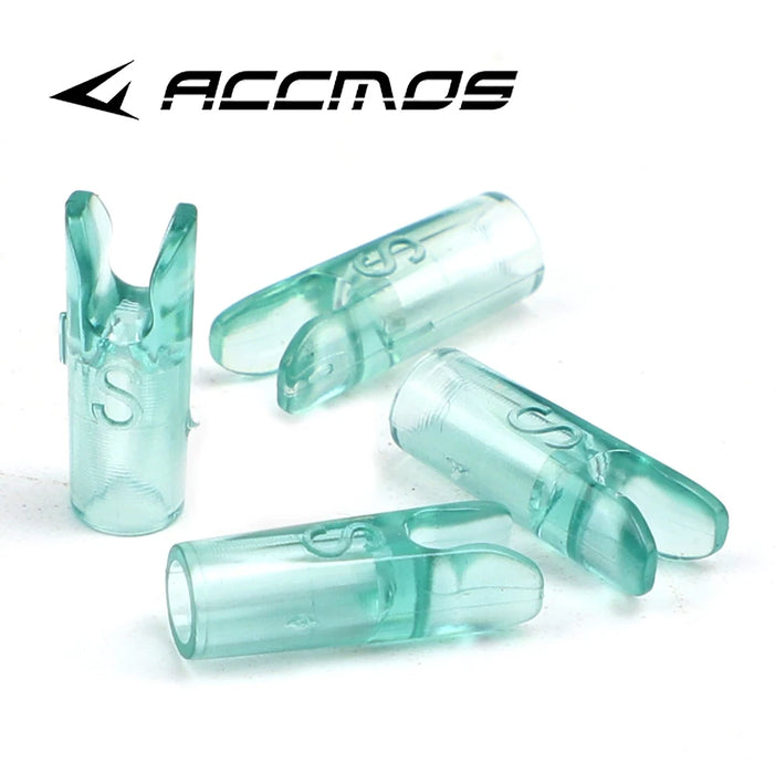60 pz FAI DA TE In Plastica Freccia Spille Nocks Formato L E Taglia S Per ID4.2mm ID6.2mm 3.2mm Freccia Albero Tiro Con Arco accessorio