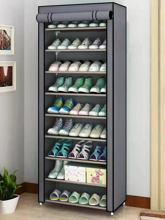 Scarpiera Organizer scarpiera antipolvere multistrato minimalista non tessuto mobili per la casa armadi salvaspazio scarpiera