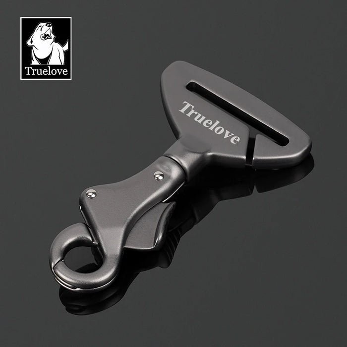 Truelove Pet All Fibbia di sicurezza per cintura di sicurezza per auto con collare o imbracatura Lega di alluminio leggera di alta qualità portatile TLM1993