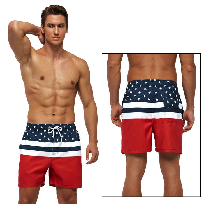 Datifer Marca Pantaloncini da spiaggia Estate Quick Dry Mens Board Costumi da bagno Uomo Costume da bagno Surf Costumi da bagno Uomo Atletico Corsa Pantaloni da palestra