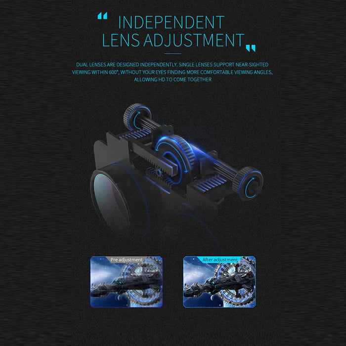 VR Shinecon Viar Bicchieri di Realtà Virtuale 3D Per il iPhone Android Smart Phone Smartphone Auricolare Occhiali Casco Casque Video Gioco