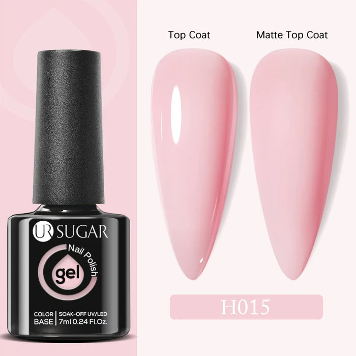 UR SUGAR 7.5ml Gel per unghie con estensione acrilica Costruzione rapida Smalto gel rosa trasparente Punte per unghie Estensione gel per unghie Nail Art Soak Off