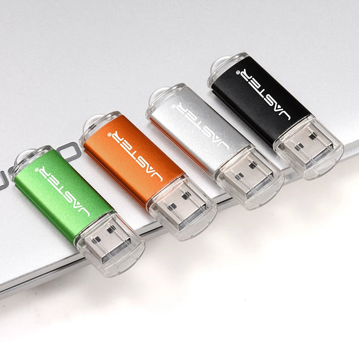 Nuovi chiavette USB portatili con logo personalizzato gratuito Pen Drive in metallo con chiavetta di memoria portachiavi 64 GB/32 GB/16 GB/8 GB/4 GB Pendrive U Di