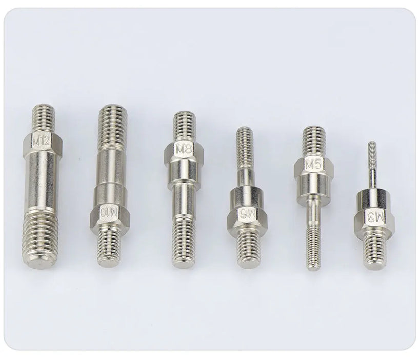 HIFESON Mano Rivetto Dado Pistola Parte Manuale Filettato Rivetto Testa Viti di Ricambio Tirare Asta Per BT-606 605 607 M3 M4 M5 M6 M8 M10 M12
